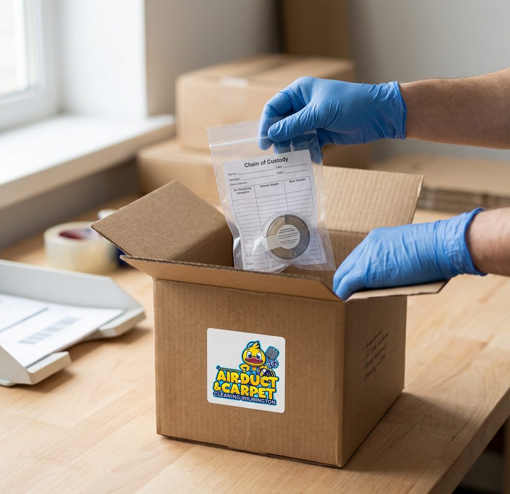 Mold lab analysis chain of custody Carolina Beach NC