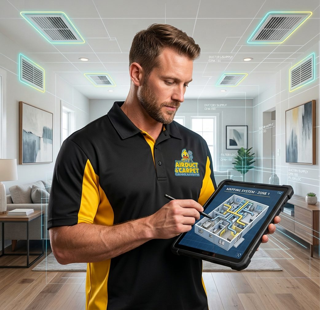 Air Duct System Mapping