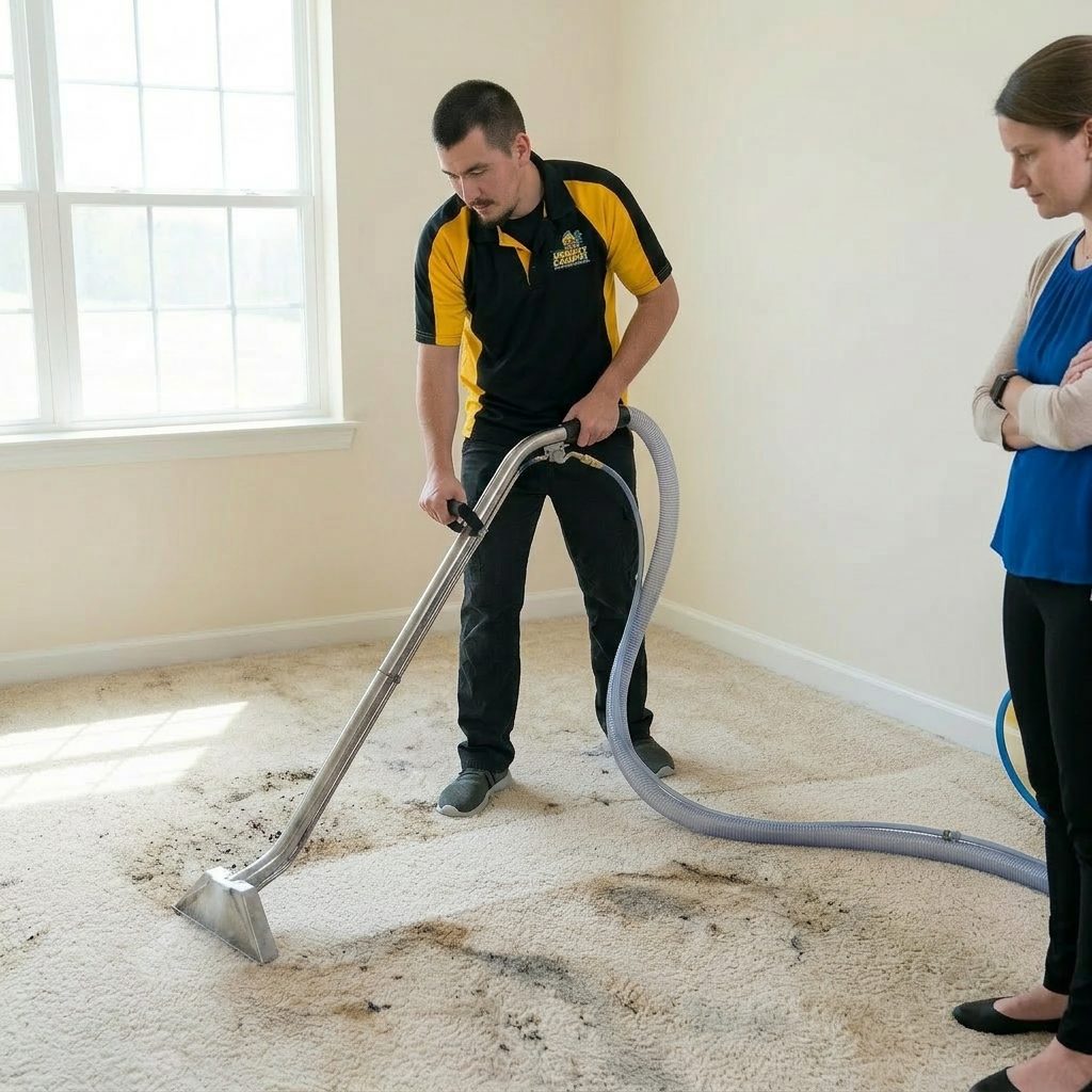 High-powered carpet extraction Wilmington NC