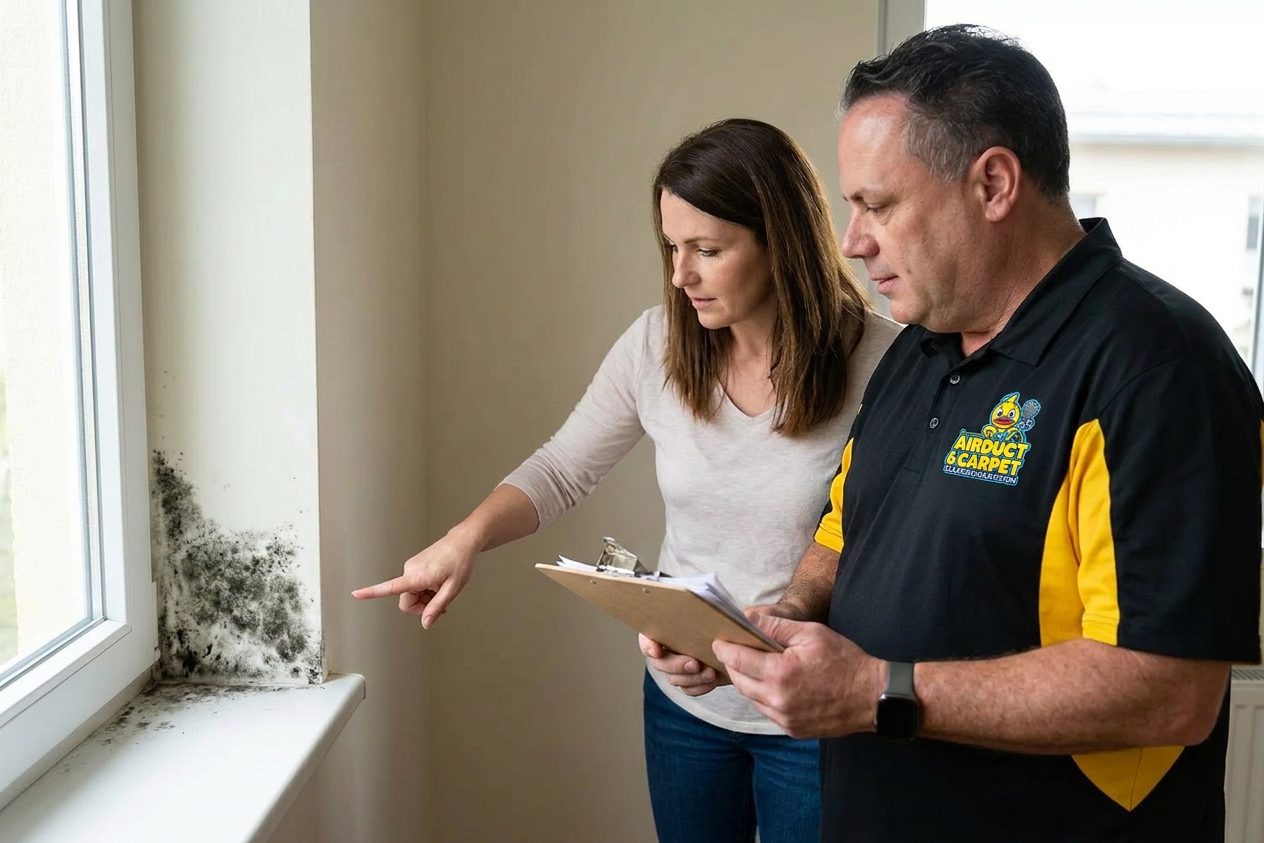 Mold inspection Carolina Beach NC walkthrough and assessment